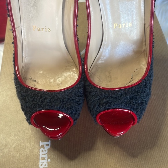 Christian Louboutin Cloth Heels - Picture 4 of 14